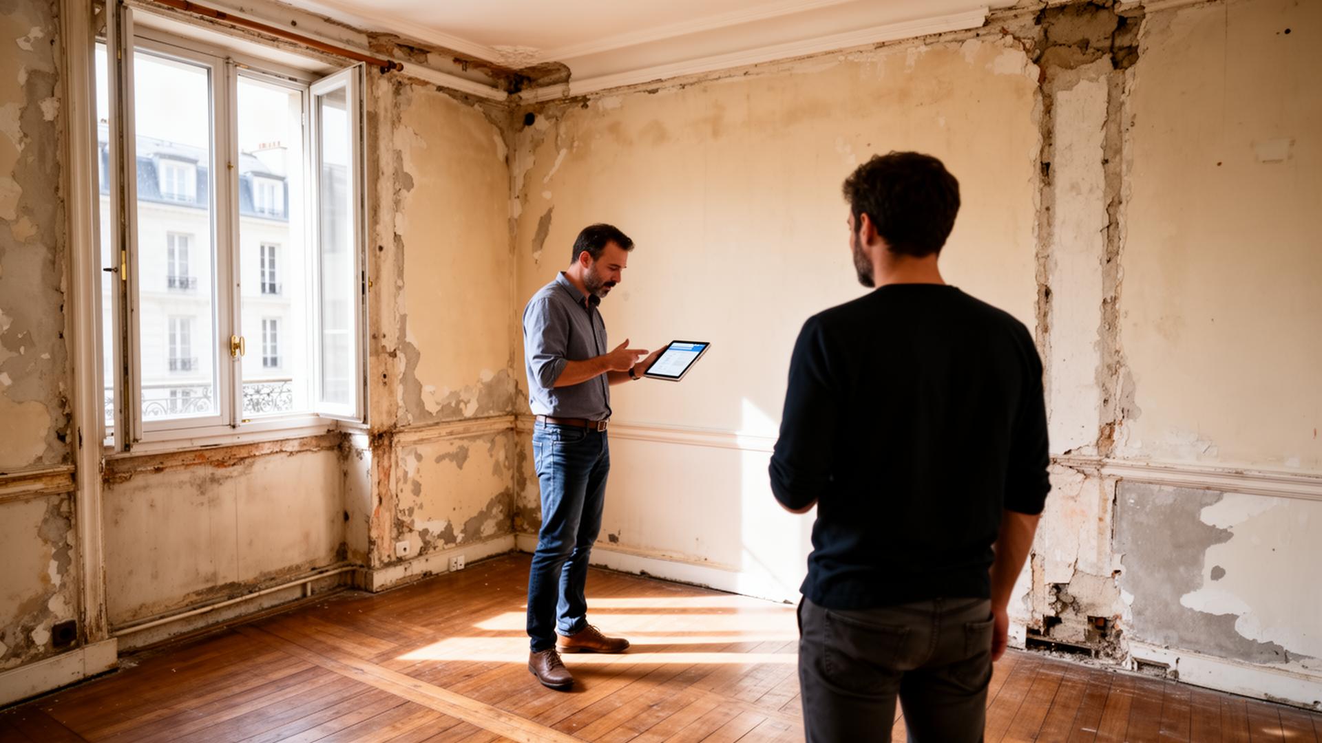 Visuel d'accompagnement — visite avant achat dans un appartement en Île-de-France