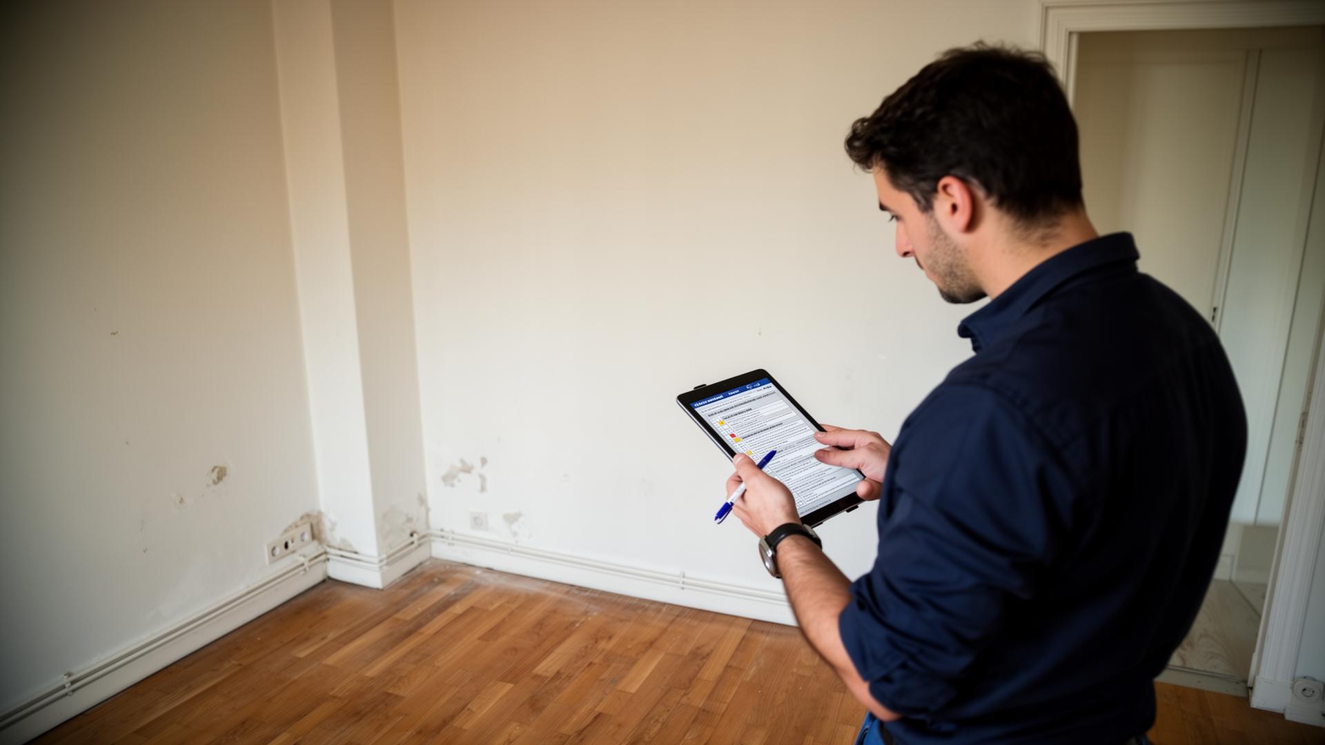 Visuel d'accompagnement — état des lieux de sortie dans un logement vide